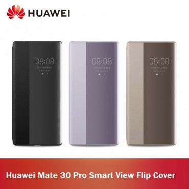 Original Huawei Mate 30 Pro Smart View Flip Cover Case