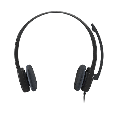 Logitech H151 Stereo Noise-Cancelling Computer Kopfhörer Headset 3,5mm Über-Ohr Kopfhörer