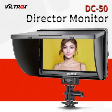 Viltrox 5'' LCD-Monitor DC-50 Clip-on HD 800 x 480P Weitwinkelansicht für Canon Nikon Sony A9 a7II A7SII A6500