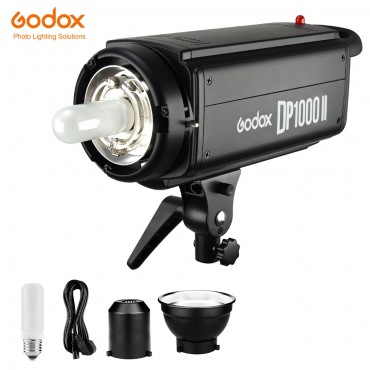 Godox DP1000II 1000Ws GN92 Professioneller Studio Blitzlicht mit integriertem Godox 2.4G Wireless X-System Bietet professionelles Schießen