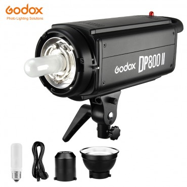 Godox DP800II 800Ws GN88 Professional Studio Blitzlicht mit eingebautem Godox 2.4G Wireless X System bietet professionelle Aufnahmemöglichkeiten