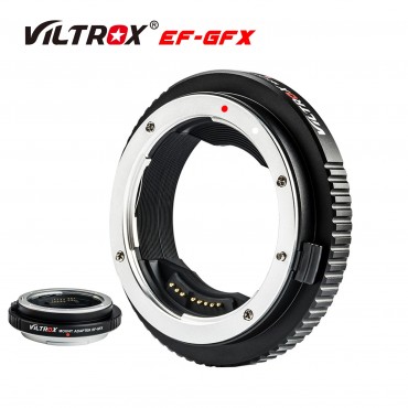 Viltrox EF-GFX Auto Focus Camera Lens Adapter ring for EF/EF-S lens to FUJIFILM GFX 50S GFX 50R GFX-mount med-format cameras