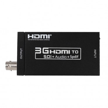 MINI 3G HDMI to SDI+Audio+Spdif Converter Adapter with Audio and Spdif HD To SDI/HD-SDI/3G-SDI 1080P Multimedia