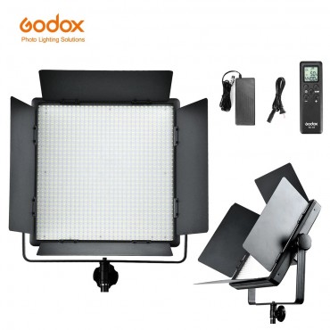 Godox LED1000C Studio Video Licht Lampe für Kamera Camcorder Wireless Remote Veränderbar Version 3300 karat-5600 karat CD50