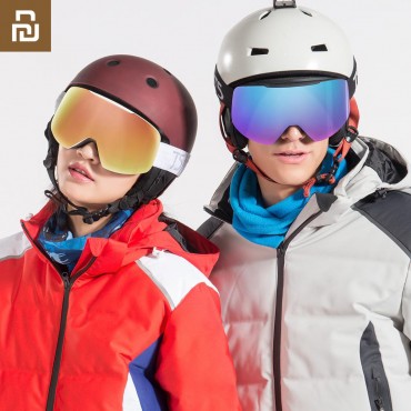 Xiaomi Youpin TS Snowboard Skibrille Wintersportbrille für Erwachsenes Kind Snowboard Skimaskenausrüstung Schneegläser Skizubehör