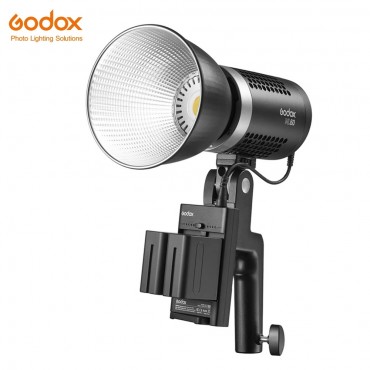 Godox ML60 60W LED Licht Stille Modus Tragbare Helligkeit Einstellung Unterstützung Li-Ion mit AC Netzteil Outdoor-LED-Licht