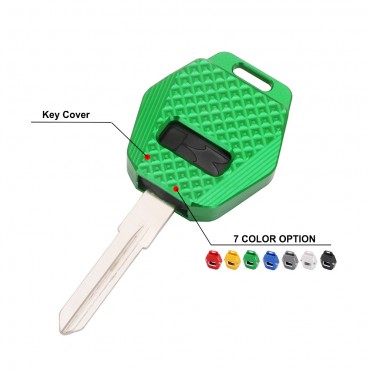 Motorrad Aluminium Fashioned Schlüssel Abdeckung Individualität Für KAWASAKI Ninja250 Ninja250R Ninja300 Ninja600 Ninja650 Ninja ZX250R