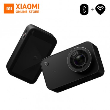 NEU Xiaomi Mijia Mini Action Sport Camera 4K Video Recording WiFi Cameras 145 Wide Angle App Control 2.4 Inch Touch Screen Standard Bundle