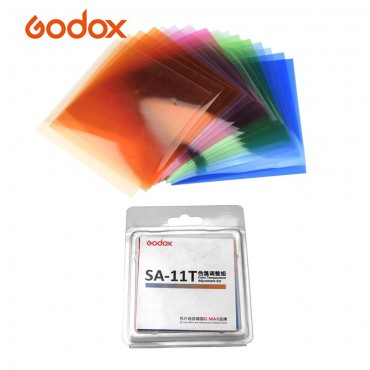 Godox SA-11T Farbe Temperatur Einstellung Set Farbe Filter für Godox S30 Mit Schwerpunkt LED Video Licht Fotografie