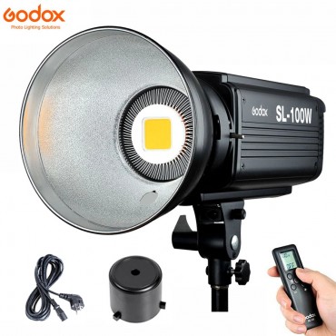 Godox SL-100W LED Video Licht 100W Weiß Led-lampen Lampe Studio Kontinuierliche Bowens Montieren Fotografie Beleuchtung 220V 110V