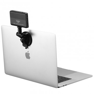 VIJIM TPU Saughalterung VL120 3200K-6500K LED-Videoleuchte Vlog-Taschenleuchte Einstellbare Farbtemperatur Flash Studio Photo