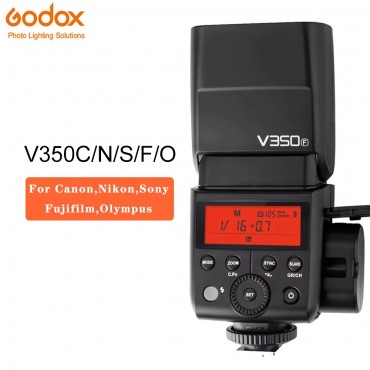 Godox V350 V350-C/N/S/O/F TTL Drahtlose Kamera Flash Speedlite 1/8000 s HSS für Canon Nikon Sony Fujifilm Lumix Olympus