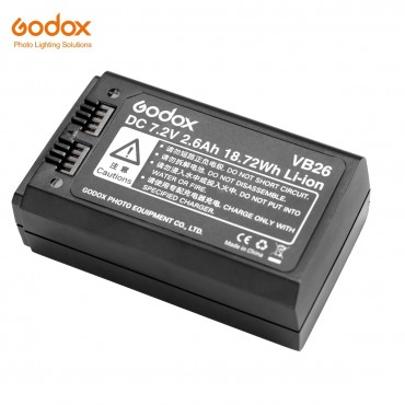 Godox VB26 Blitzgerät Batterie für V1 V1C V1N V1S V1F V1O V1P Speedlite Flash