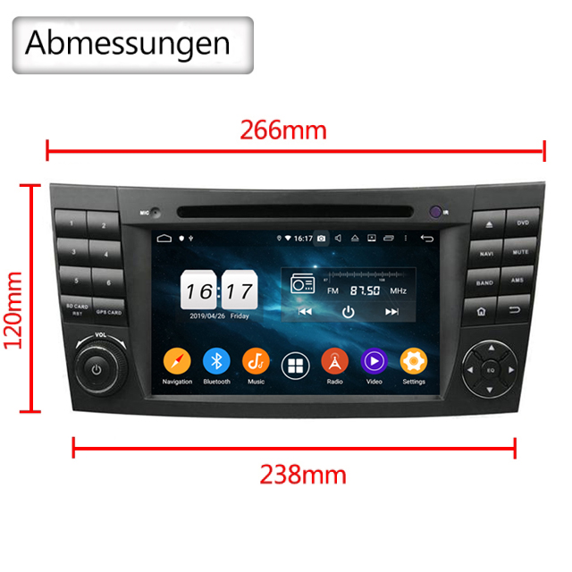 Benz Android Autoradio