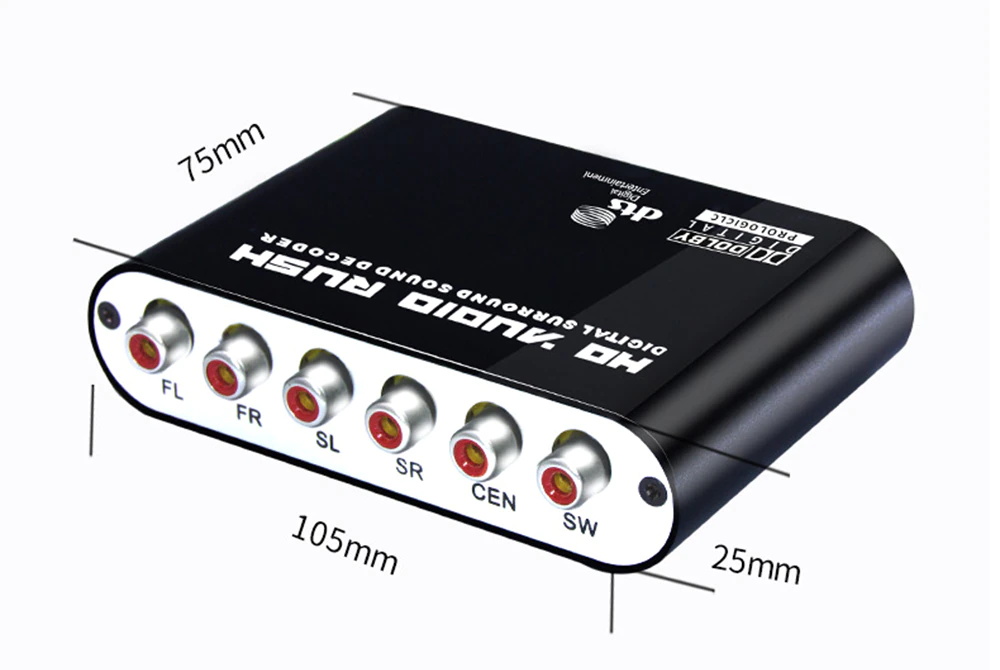 Digital 5.1 Audio Decoder Audio Adapter verst&auml;rker F&uuml;r TV